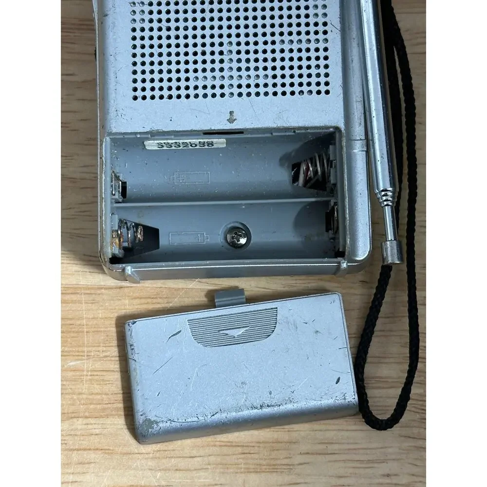Sony ICF-S10MK2 Pocket Radio with Speaker - Silver